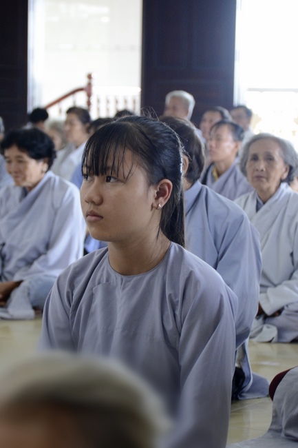 Thuyết giảng tại chùa Hội Đức