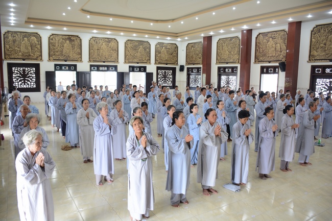 Thuyết giảng tại chùa Hội Đức