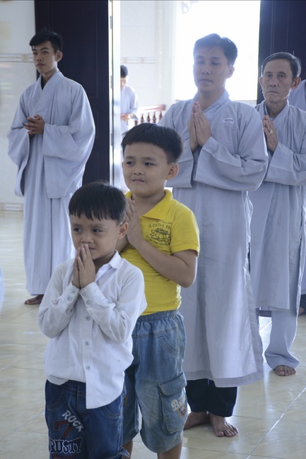 Thuyết giảng tại chùa Hội Đức