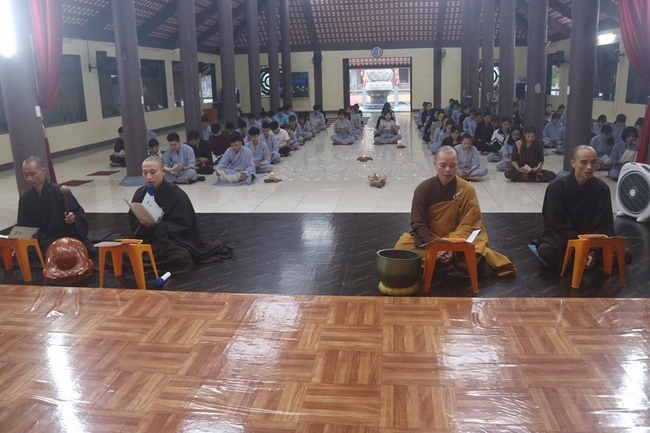The Retreat The happiness of participants on the Buddha's Birthday
