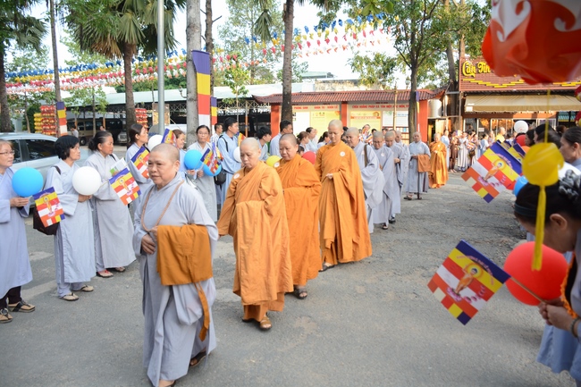 Phật giáo huyện Hóc Môn tổ chức đại lễ Phật đản