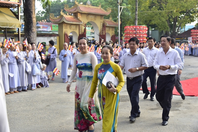 Phật giáo huyện Hóc Môn tổ chức đại lễ Phật đản