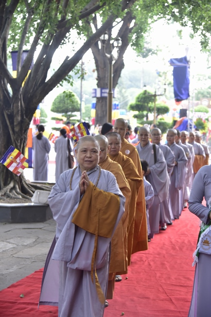 Phật giáo huyện Hóc Môn tổ chức đại lễ Phật đản