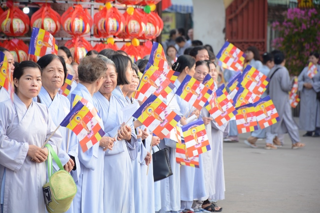 Phật giáo huyện Hóc Môn tổ chức đại lễ Phật đản