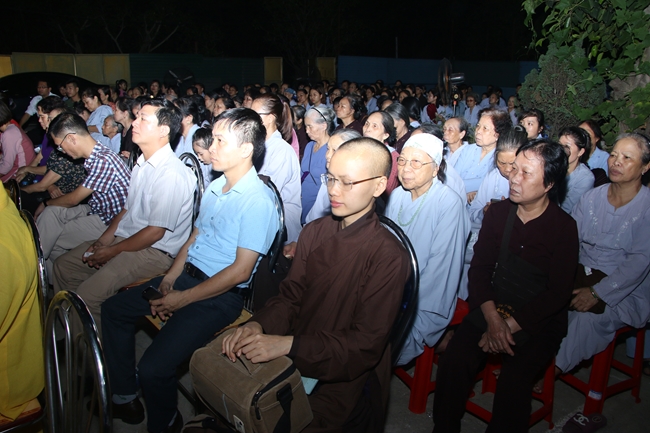 Celebrating the great ceremony of the Buddha’s Birthday at Tieu Dao Pagoda