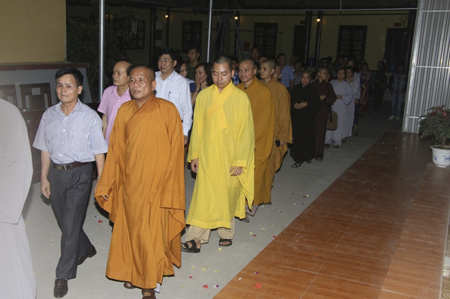 Celebrating the great ceremony of the Buddha’s Birthday at Tieu Dao Pagoda