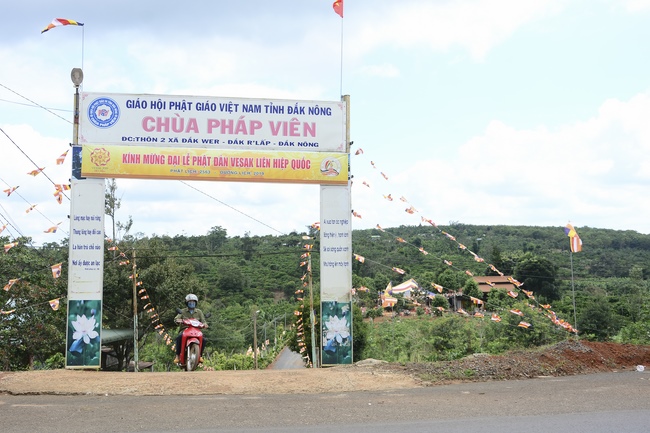 Sharing Dharma at Phap Vien Pagoda in Dak Nong