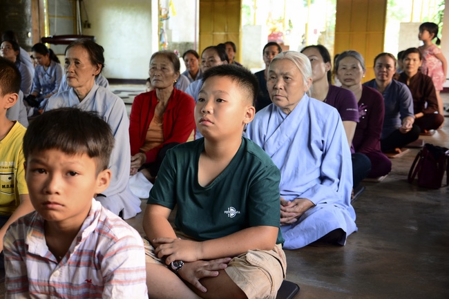 Sharing Dharma at Phap Vien Pagoda in Dak Nong