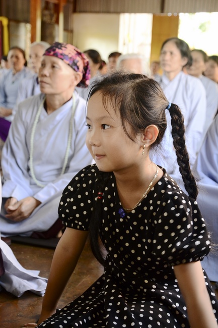 Sharing Dharma at Phap Vien Pagoda in Dak Nong