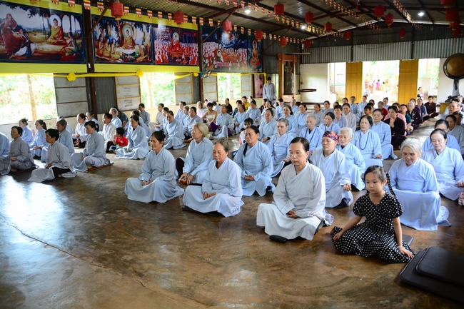 Sharing Dharma at Phap Vien Pagoda in Dak Nong