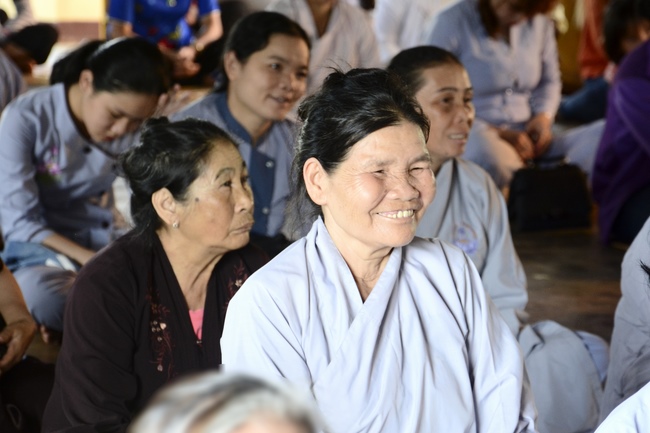 Sharing Dharma at Phap Vien Pagoda in Dak Nong