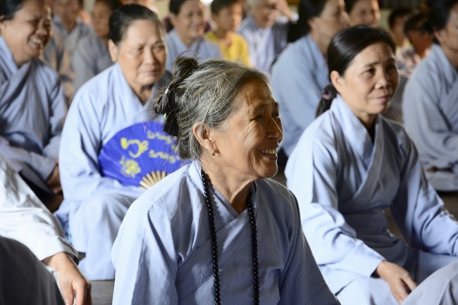 Sharing Dharma at Phap Vien Pagoda in Dak Nong