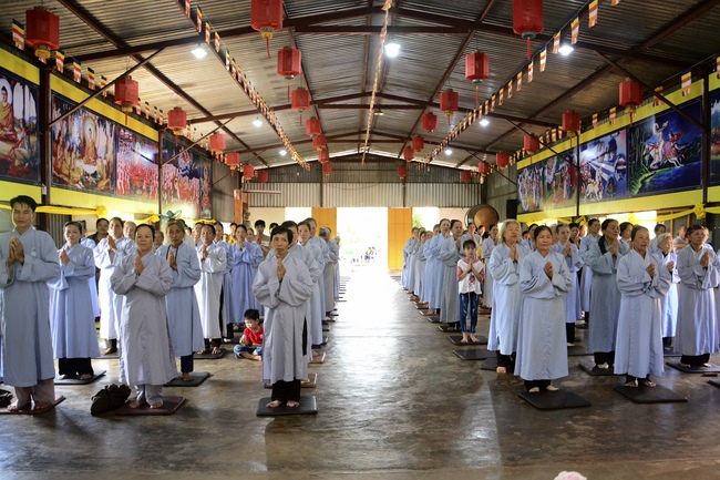 Sharing Dharma at Phap Vien Pagoda in Dak Nong