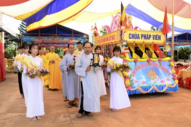 Sharing Dharma at Phap Vien Pagoda in Dak Nong
