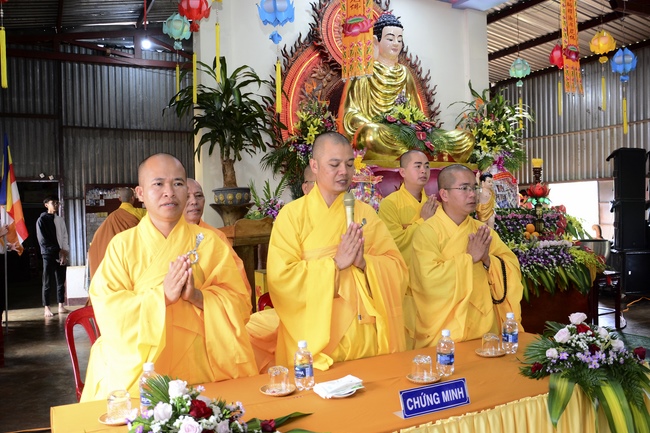 Sharing Dharma at Phap Vien Pagoda in Dak Nong