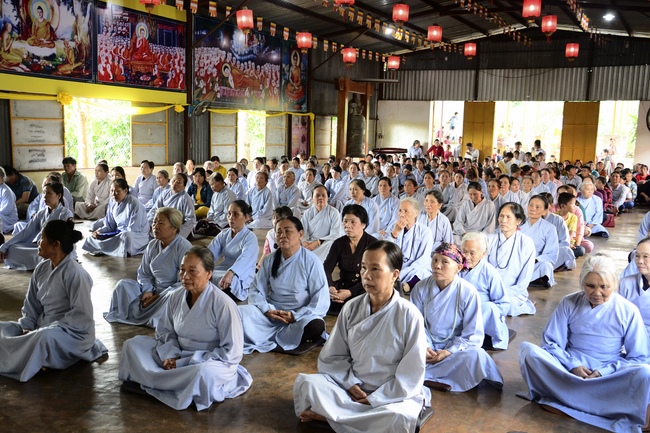Sharing Dharma at Phap Vien Pagoda in Dak Nong