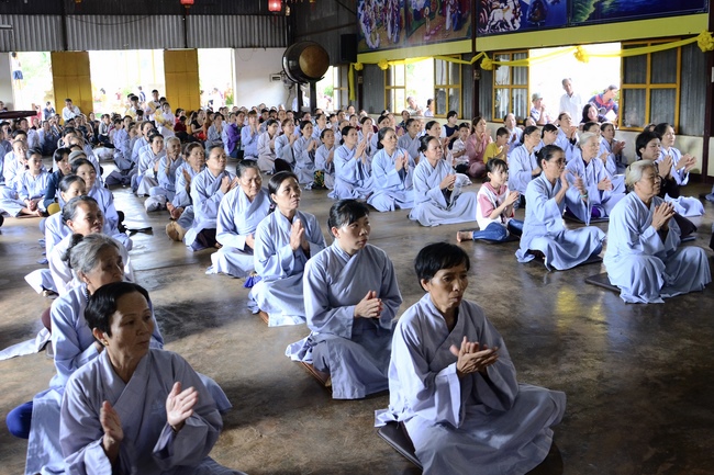 Sharing Dharma at Phap Vien Pagoda in Dak Nong