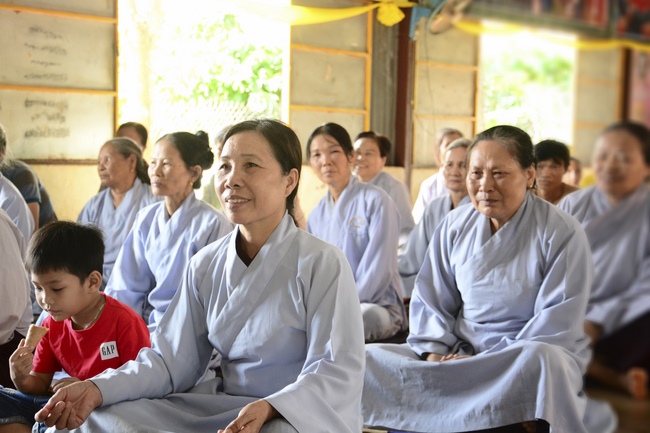 Sharing Dharma at Phap Vien Pagoda in Dak Nong