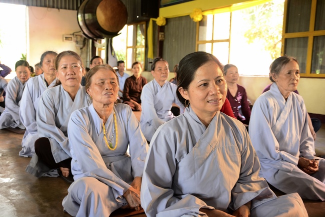 Sharing Dharma at Phap Vien Pagoda in Dak Nong