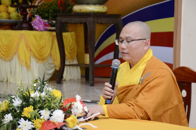 Vesak ceremony at Tay Khanh pagoda, Thai Binh province