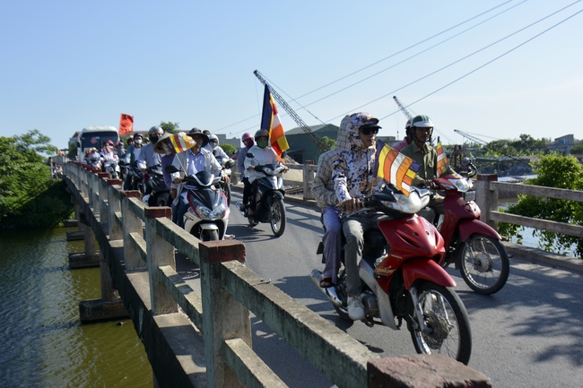 Vesak ceremony at Tay Khanh pagoda, Thai Binh province