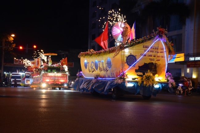 Vesak ceremony at Tay Khanh pagoda, Thai Binh province