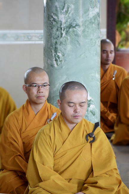 Hoang Phap Monk Join the Monastic Confession 2019
