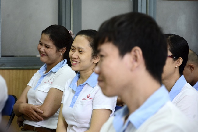 Tiếp tục nói chuyện tại Công ty TNHH CN Cao Su Chính Tân Việt Nam