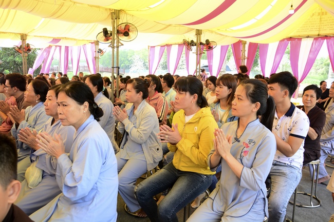 The Buddha's Birthday Great Ceremony at Tay Phap Pagoda
