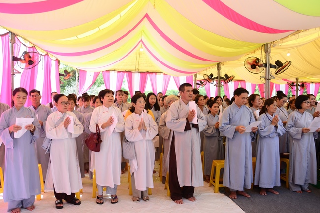 The Buddha's Birthday Great Ceremony at Tay Phap Pagoda