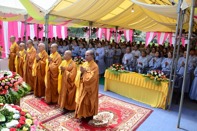 The Buddha's Birthday Great Ceremony at Tay Phap Pagoda