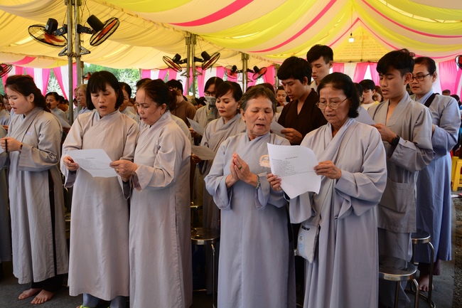 The Buddha's Birthday Great Ceremony at Tay Phap Pagoda
