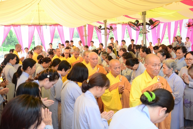 The Buddha's Birthday Great Ceremony at Tay Phap Pagoda