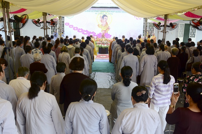 The Buddha's Birthday Great Ceremony at Tay Phap Pagoda