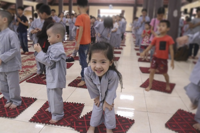 The playground “Sowing of Viet Lotus Seeds” at Hoa Phuc Pagoda