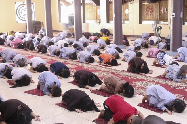 The playground “Sowing of Viet Lotus Seeds” at Hoa Phuc Pagoda