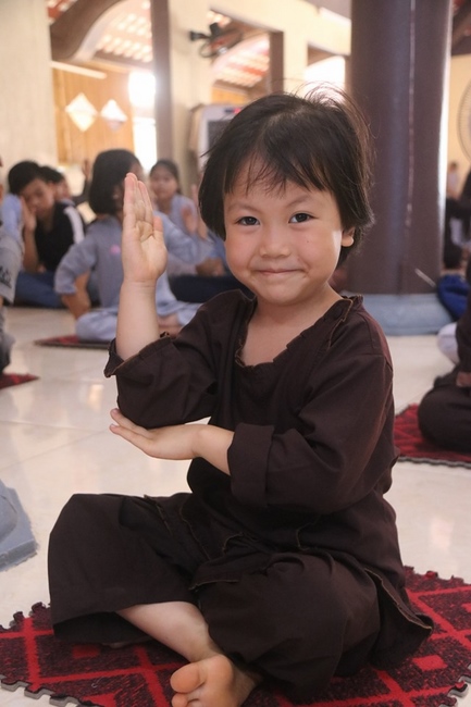 The playground “Sowing of Viet Lotus Seeds” at Hoa Phuc Pagoda