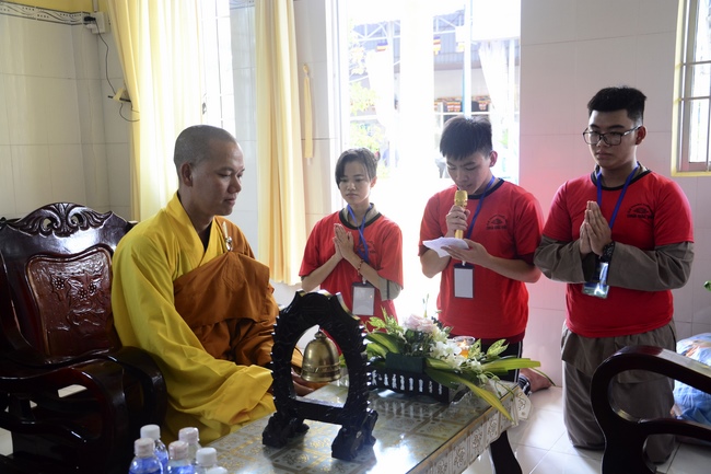 Nói chuyện tại Khóa Tu Mùa Hè, Bạc Liêu