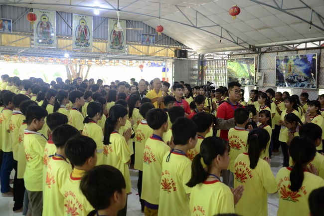 Nói chuyện tại Khóa Tu Mùa Hè, Bạc Liêu