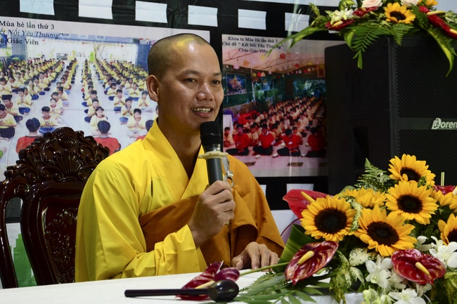 Nói chuyện tại Khóa Tu Mùa Hè, Bạc Liêu