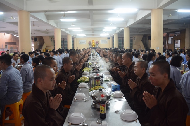 Quý Thầy chùa Hoằng Pháp an cư tập trung