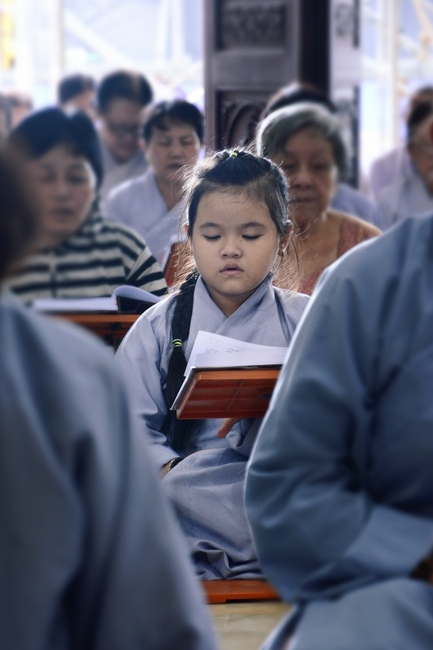 Quý Thầy chùa Hoằng Pháp an cư tập trung