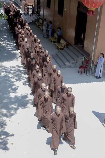 Quý Thầy chùa Hoằng Pháp an cư tập trung