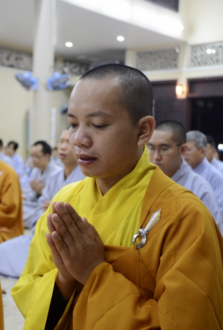 Quý Thầy chùa Hoằng Pháp an cư tập trung