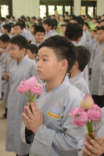 Sowing Bodhi-seed to the Kids