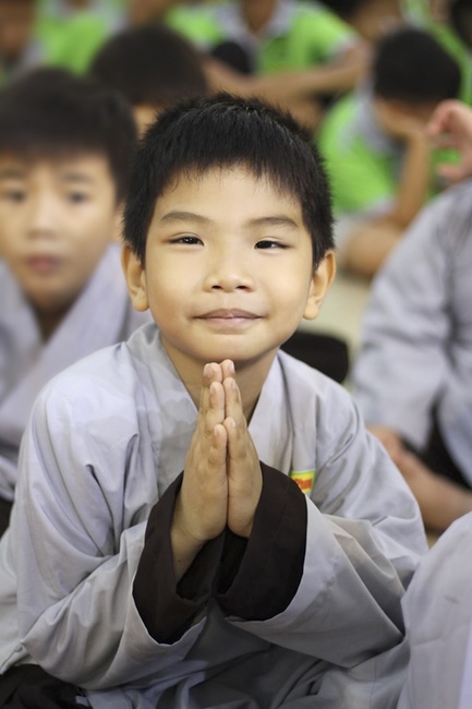 Sowing Bodhi-seed to the Kids