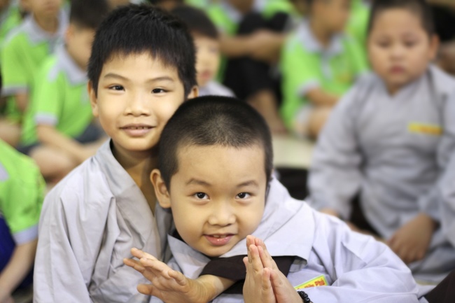 Sowing Bodhi-seed to the Kids