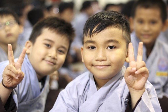 Sowing Bodhi-seed to the Kids