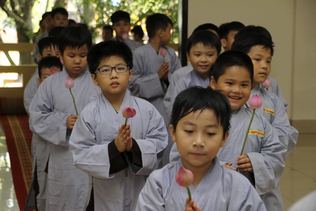Sowing Bodhi-seed to the Kids