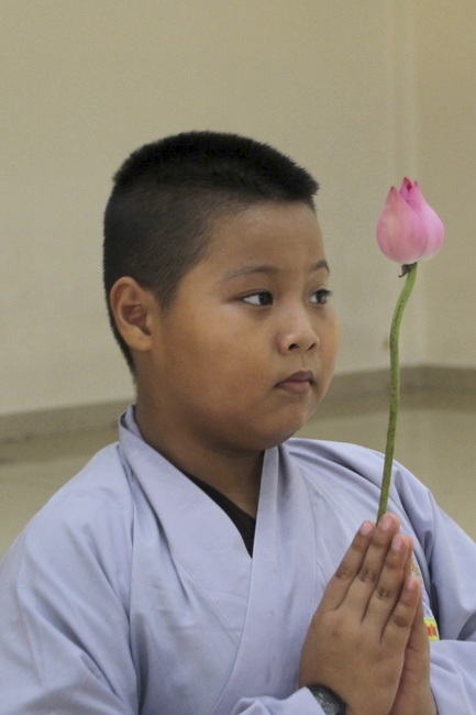 Sowing Bodhi-seed to the Kids